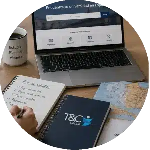 "Servicios de consultoría para estudiar en España: asesoría en visados de estudiante, homologación de títulos y apoyo en alojamiento para estudiantes de LATAM."